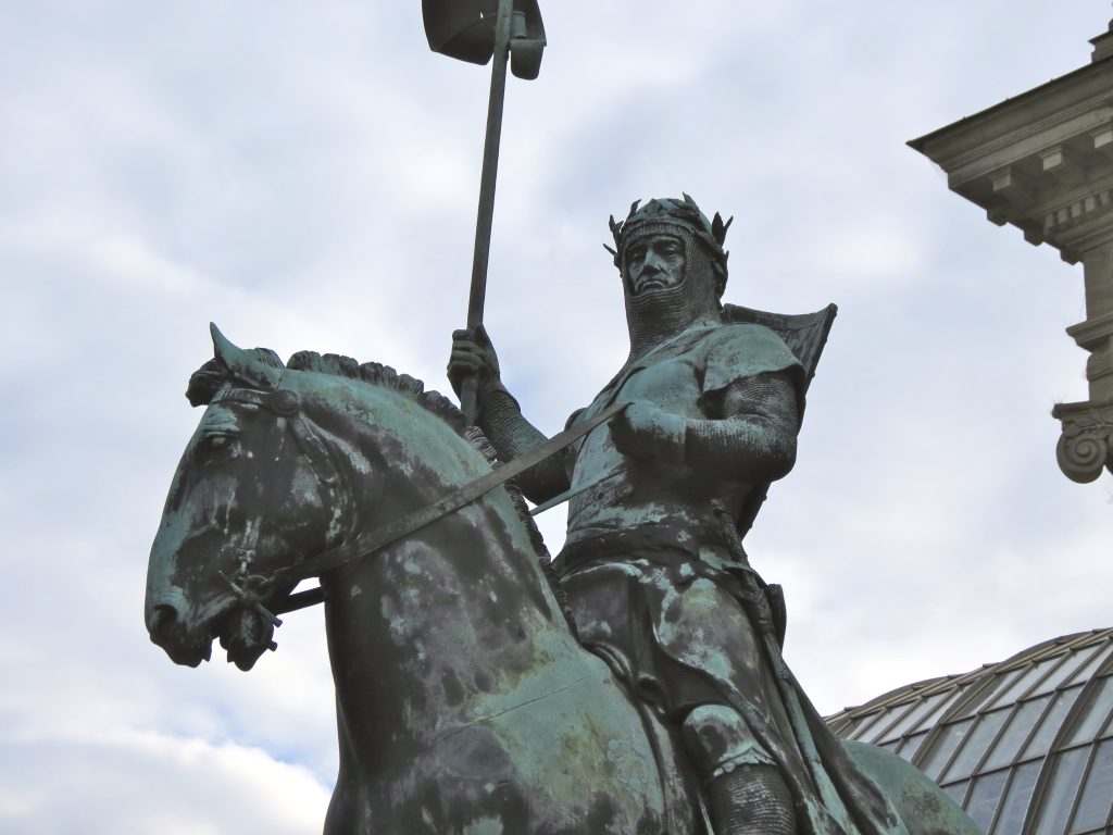 Equestrian Statue Of Otto I Von Wittelsbach In Munich Germany