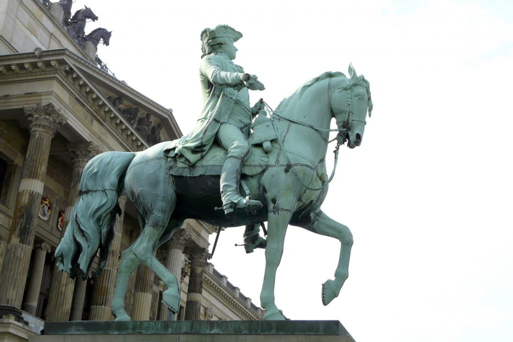 Equestrian statue of Herzog Carl Wilhelm Ferdinand in Braunschweig Germany