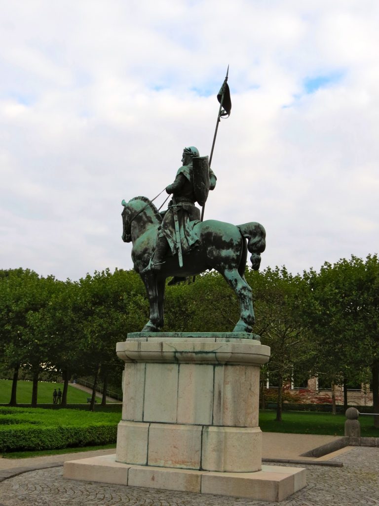 Equestrian statue of Otto I von Wittelsbach in Munich Germany