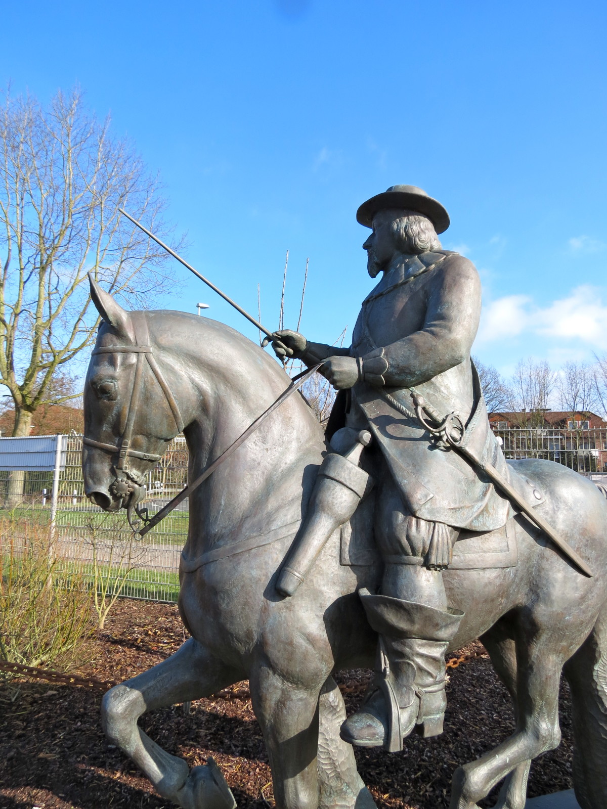 Equestrian statue of Anton Günther von Oldenburg und Demelhorst in