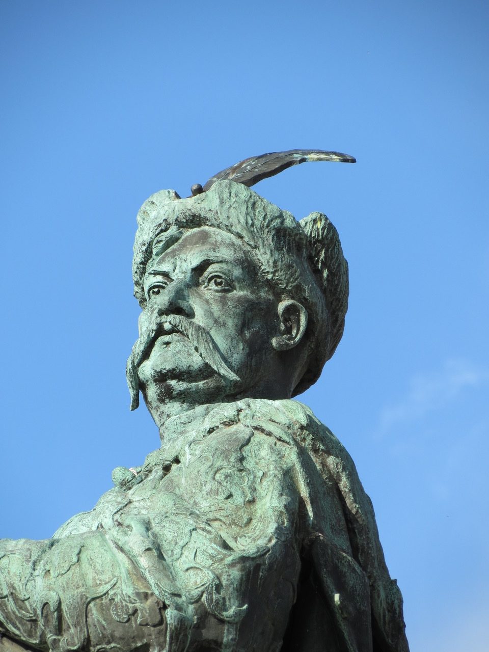 Equestrian statue of Bogdan Khmelnitsky in Kiev Ukraine