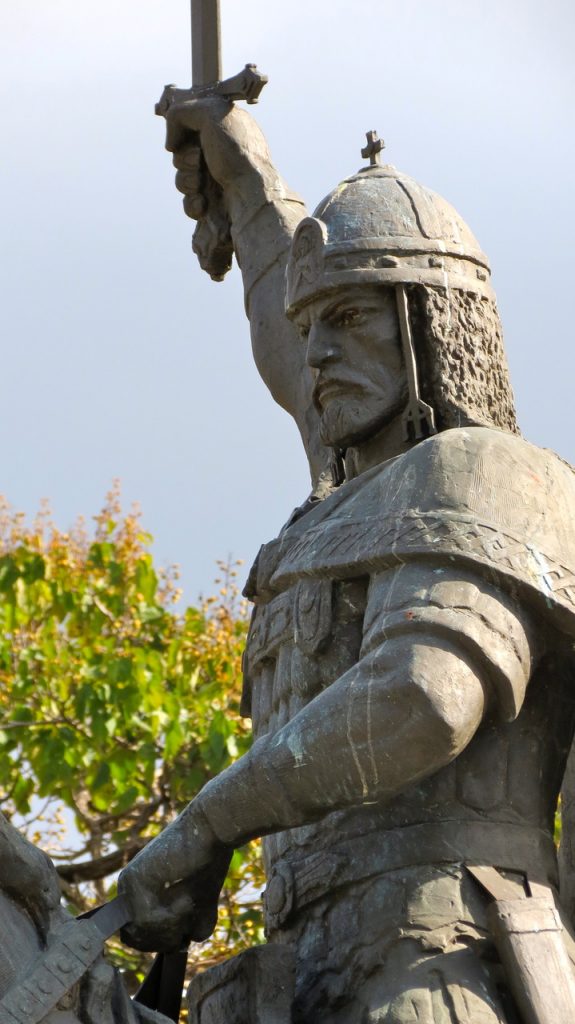 Equestrian statue of Kaloyan in Varna Bulgaria