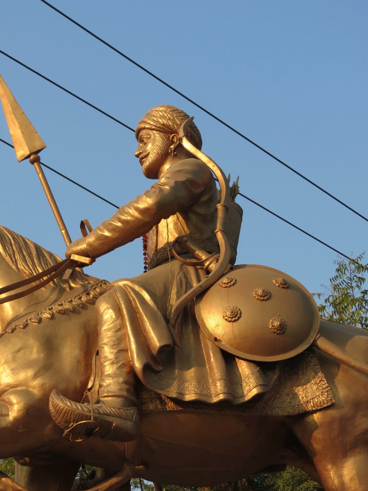 Equestrian statue of Badal Singh in Agra, Uttar Pradesh India