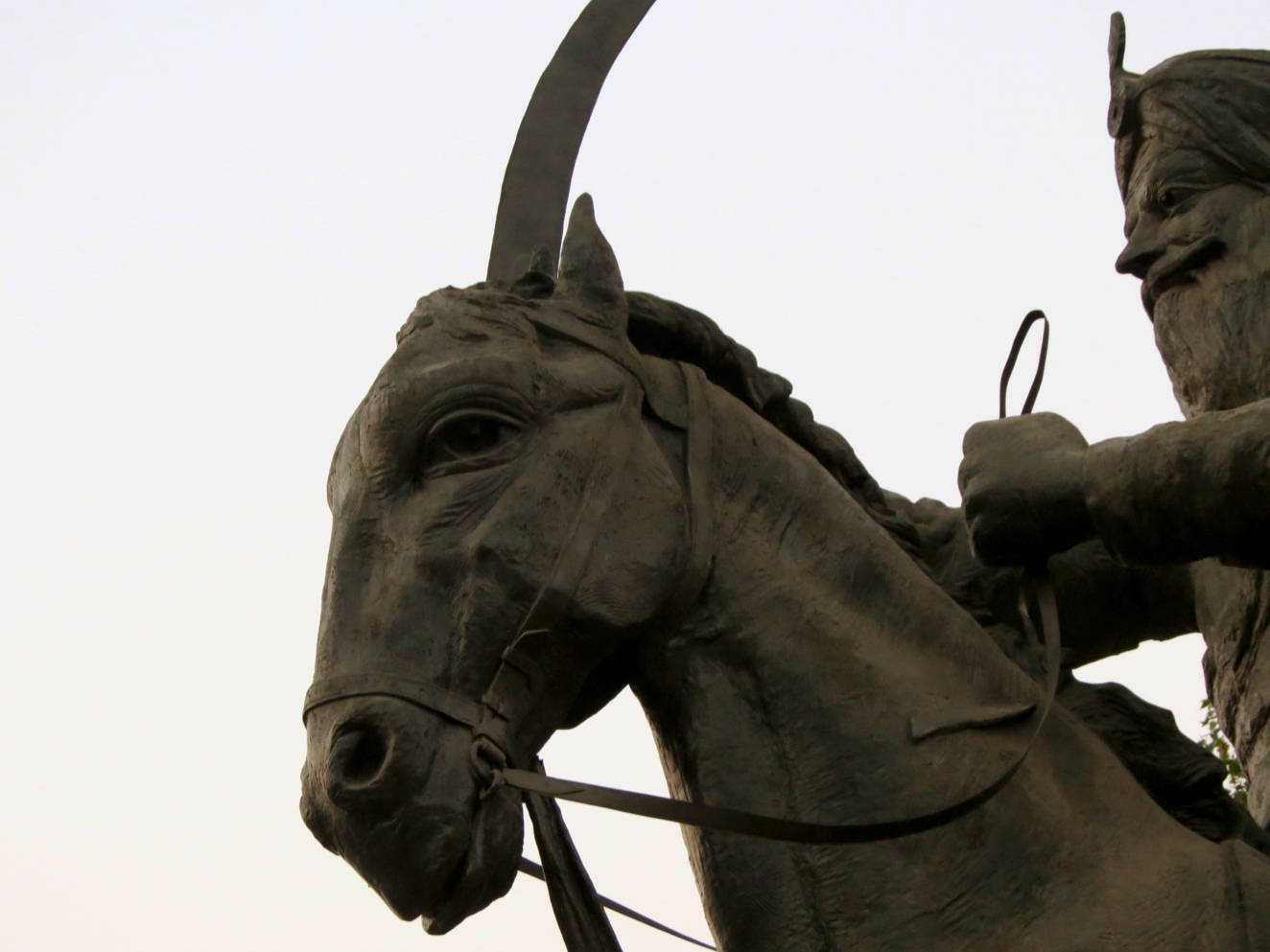 Equestrian statue of Attariwala Sham Singh in Amritsar, Punjab India