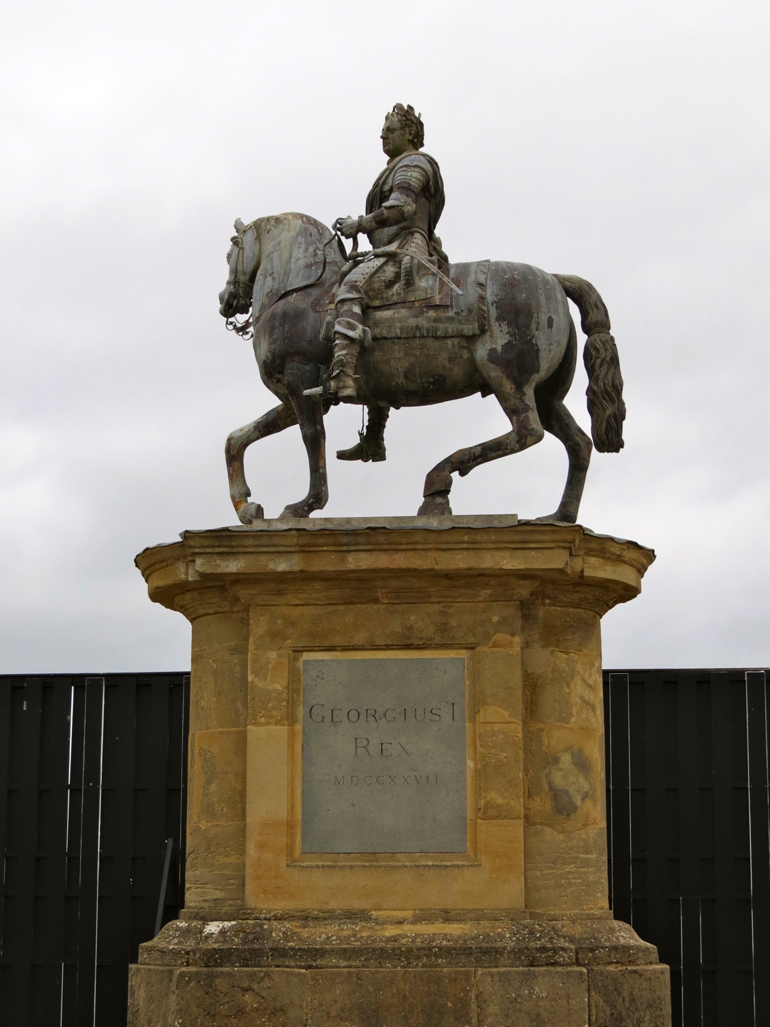 Equestrian Statue Of George I In Stowe UK