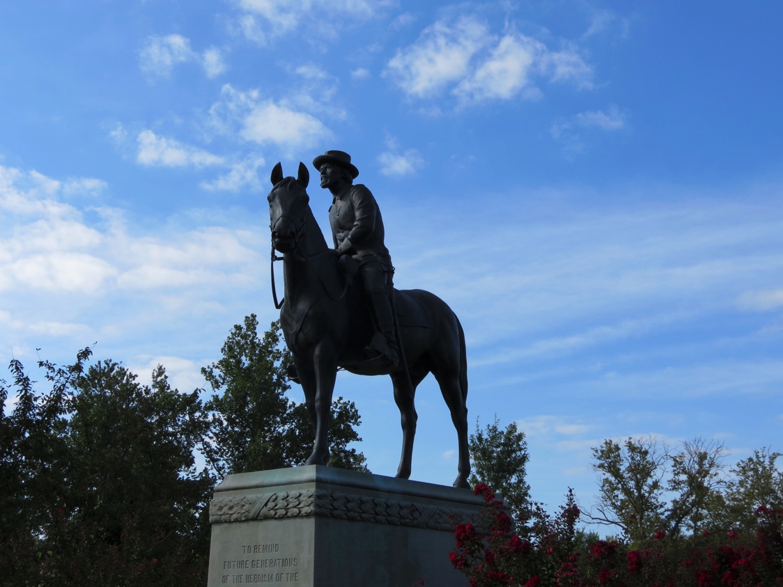 Equestrian statue of Franz Sigel in MO Saint Louis US