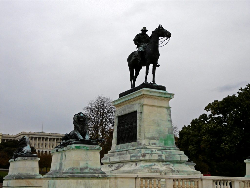 Equestrian statue of Ulysses S. Grant in Washington D.C. US