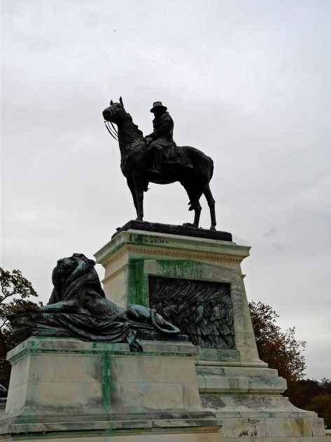 Equestrian statue of Ulysses S. Grant in Washington D.C. US