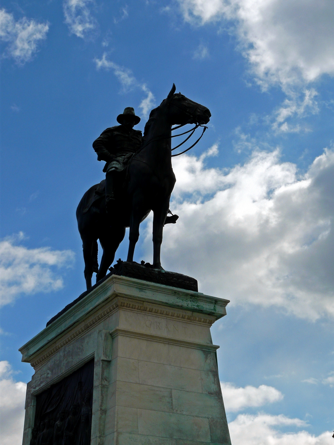 Equestrian statue of Ulysses S. Grant in Washington D.C. US