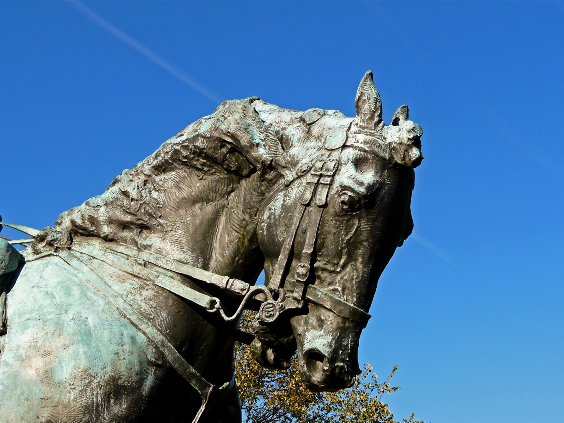 Equestrian statue of Philip H. Sheridan in Washington D.C. US