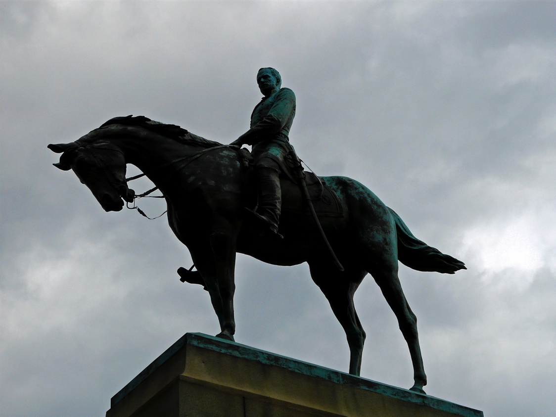 Equestrian statue of William Tecumseh Sherman in Washington D.C. US