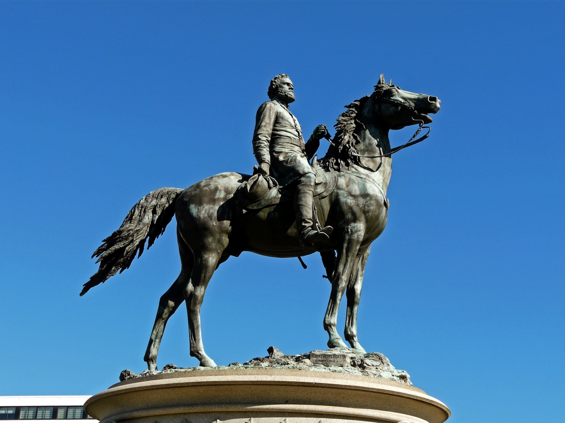 Equestrian statue of George H. Thomas in Washington D.C. US