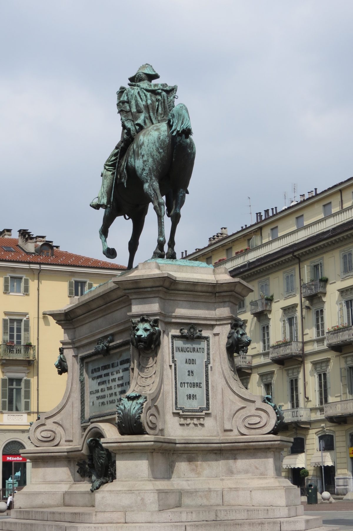 Alfonso Ferrero, Cavaliere La Màrmora - Equestrian statues