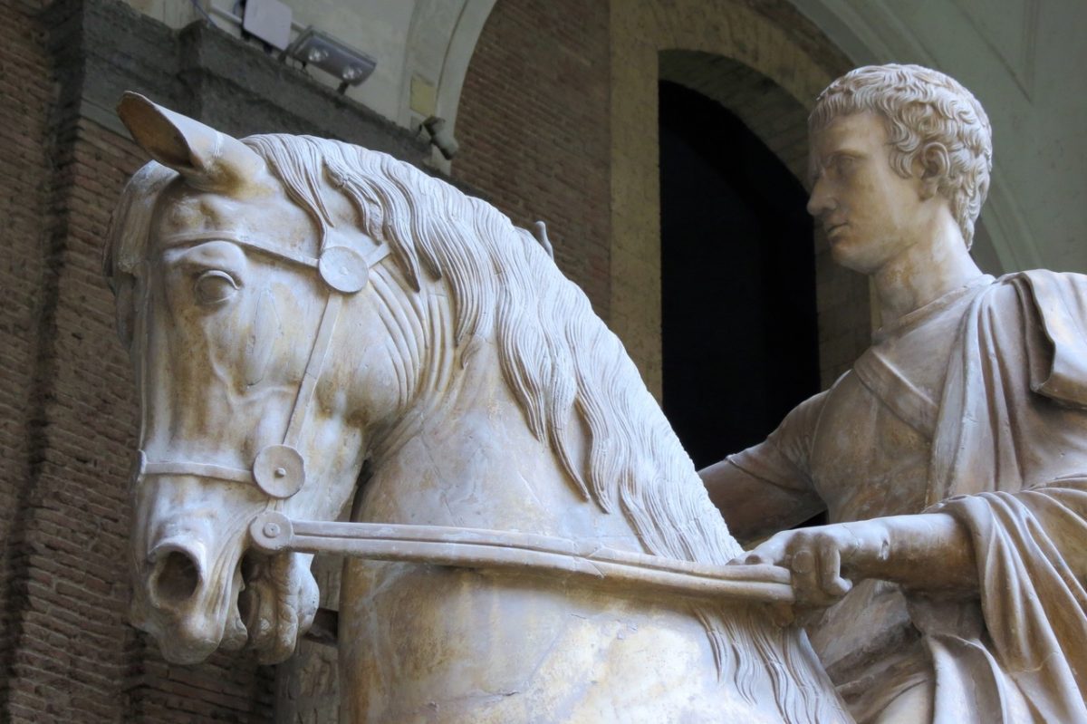 Balbus Junior And Senior Marcus Nonius Equestrian Statues