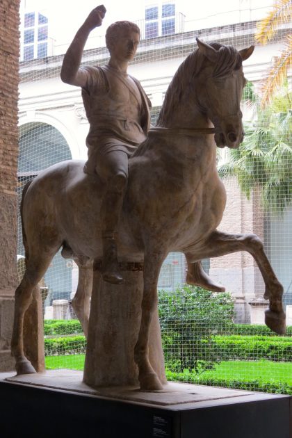 Balbus junior and senior, Marcus Nonius - Equestrian statues