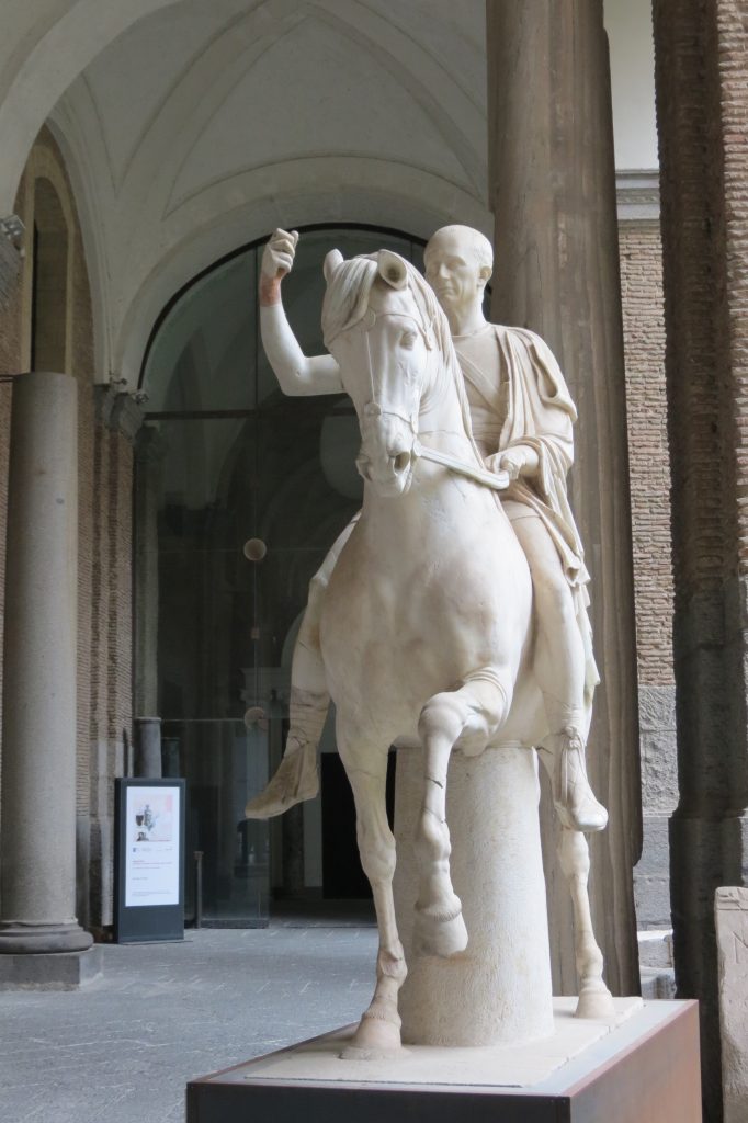 Balbus junior and senior, Marcus Nonius - Equestrian statues
