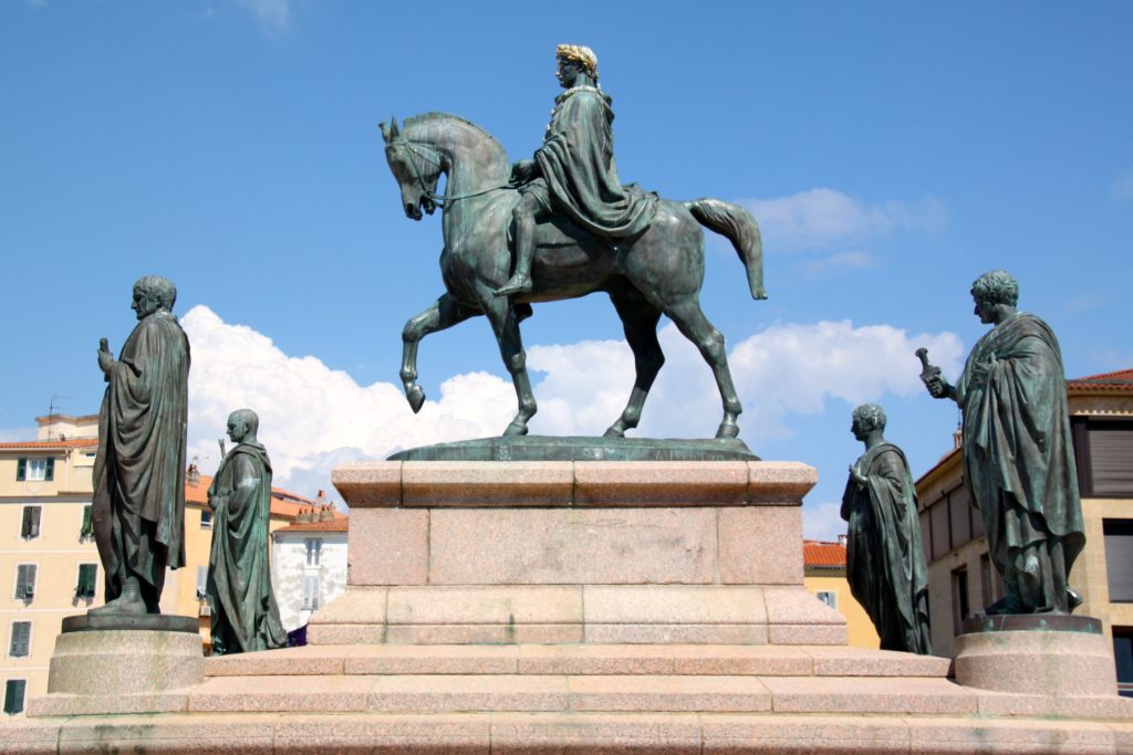 Equestrian Statue Of Napoleon I In Ajaccio Corsica France   IMG 0852 1024x683 